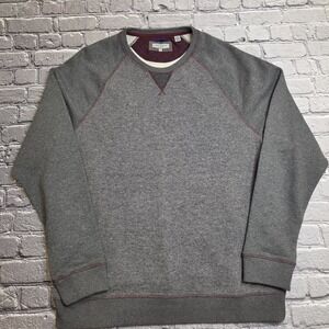 Ted Baker Sweater Mens 6 US Large Gray Knit Pullover